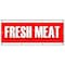 Signmission FRESH MEAT BANNER SIGN butcher steak beef chicken pork ground B-96 Fresh Meat - alternate 1